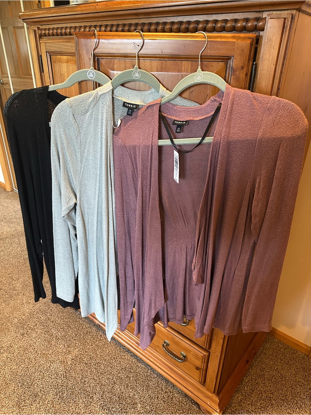 torrid Open Front Cardigan Trio - Womens - 2 nwt & 1 guc- 00